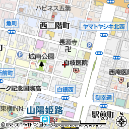 パークンパーク姫路立町第７駐車場周辺の地図