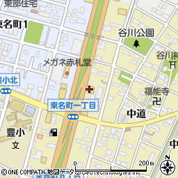 ステーキ宮 豊川店周辺の地図
