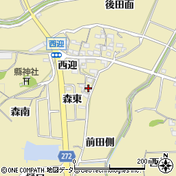 籾山左官店周辺の地図