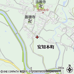 三重県亀山市安知本町460周辺の地図