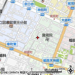 兵庫県姫路市神和町70周辺の地図