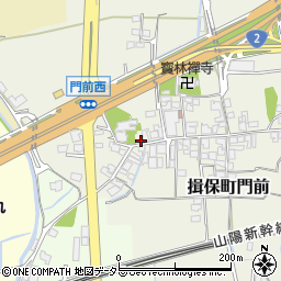 兵庫県たつの市揖保町門前47周辺の地図