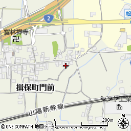 兵庫県たつの市揖保町門前253周辺の地図