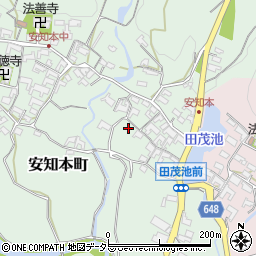 三重県亀山市安知本町289周辺の地図