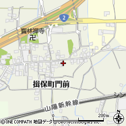兵庫県たつの市揖保町門前246周辺の地図