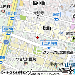 兵庫県姫路市十二所前町89周辺の地図