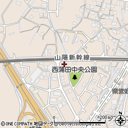 兵庫県姫路市広畑区西蒲田1565周辺の地図