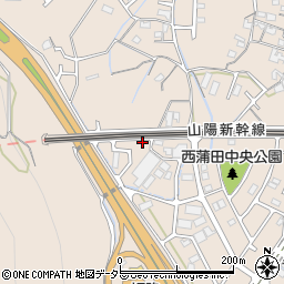 兵庫県姫路市広畑区西蒲田1509周辺の地図