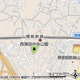 兵庫県姫路市広畑区西蒲田1575周辺の地図