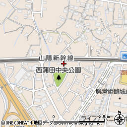 兵庫県姫路市広畑区西蒲田1573周辺の地図
