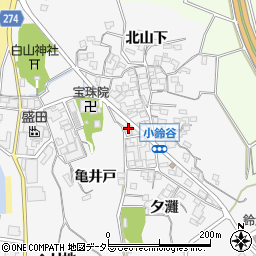 愛知県常滑市小鈴谷梶田81周辺の地図