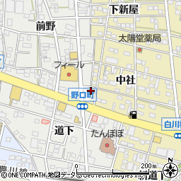 豊川信用金庫八南支店周辺の地図