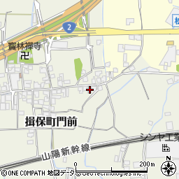 兵庫県たつの市揖保町門前251周辺の地図
