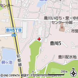 佐川急便株式会社　千里営業所周辺の地図