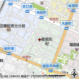 兵庫県姫路市神和町70-1周辺の地図
