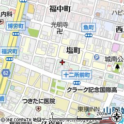 兵庫県姫路市十二所前町93周辺の地図