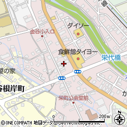 静岡県島田市金谷栄町周辺の地図