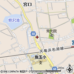 静岡県浜松市浜名区宮口228周辺の地図