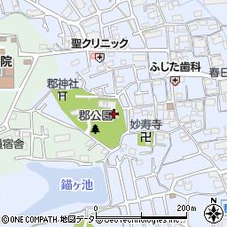 乗雲寺周辺の地図
