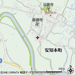 三重県亀山市安知本町448周辺の地図