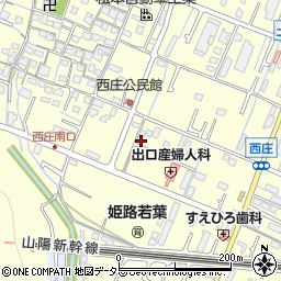 兵庫県姫路市西庄398周辺の地図