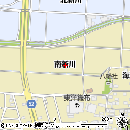 愛知県知多郡武豊町冨貴南新川周辺の地図