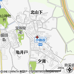 愛知県常滑市小鈴谷梶田75周辺の地図