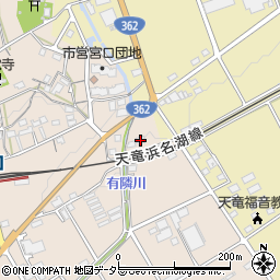 静岡県浜松市浜名区宮口1021周辺の地図