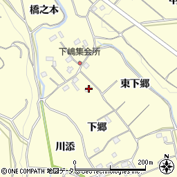 愛知県豊橋市石巻平野町下郷28周辺の地図