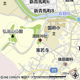 進雄神社周辺の地図