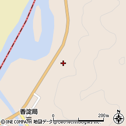 広島県三次市作木町香淀185周辺の地図