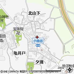 愛知県常滑市小鈴谷梶田71周辺の地図