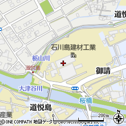 静岡県島田市御請1250周辺の地図