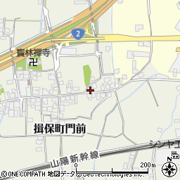 兵庫県たつの市揖保町門前439周辺の地図