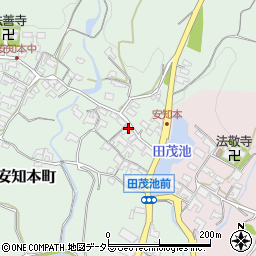 三重県亀山市安知本町266周辺の地図