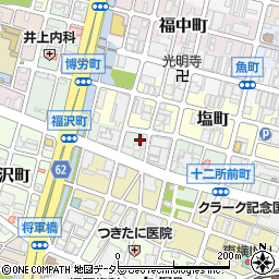 兵庫県姫路市十二所前町113周辺の地図