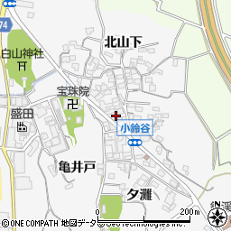 愛知県常滑市小鈴谷梶田76周辺の地図