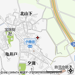 愛知県常滑市小鈴谷梶田63周辺の地図