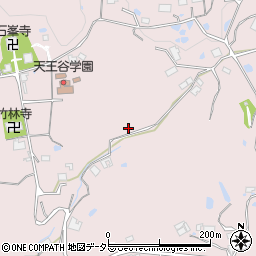兵庫県神戸市北区淡河町神影周辺の地図