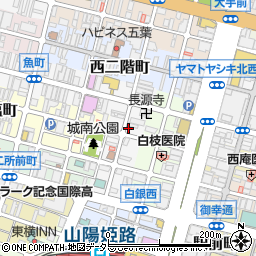 パークンパーク姫路立町第４駐車場周辺の地図