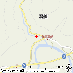 京都府相楽郡和束町湯船猪の谷周辺の地図