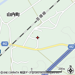 広島県庄原市山内町1613周辺の地図