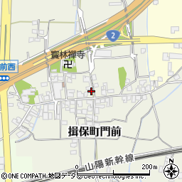 兵庫県たつの市揖保町門前208周辺の地図