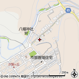 兵庫県姫路市飾東町唐端新221周辺の地図