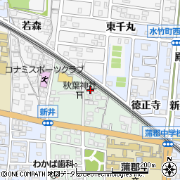 広中電機株式会社　蒲郡電材営業所周辺の地図