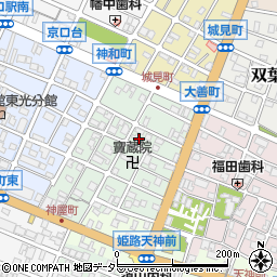 兵庫県姫路市神和町110周辺の地図