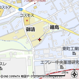 静岡県島田市御請1674周辺の地図