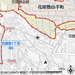 兵庫県川西市花屋敷1丁目16-5周辺の地図