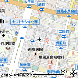 三井住友銀行姫路支店周辺の地図