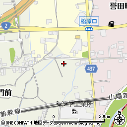 兵庫県たつの市揖保町門前425周辺の地図